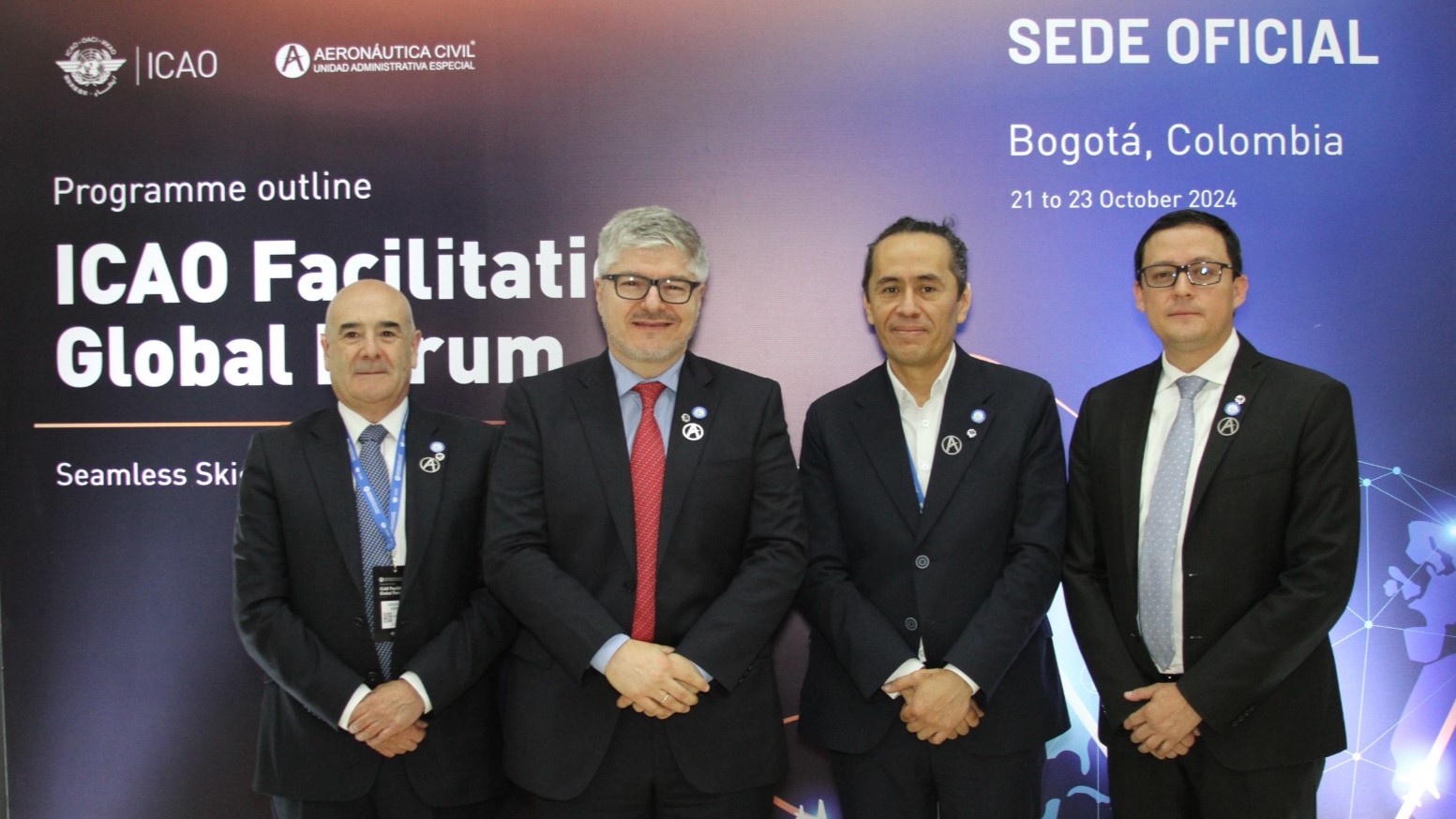 Colombia, sede del Foro Global de Facilitación 2024 de la OACI. El encuentro más importante de aviación civil en el mundo.